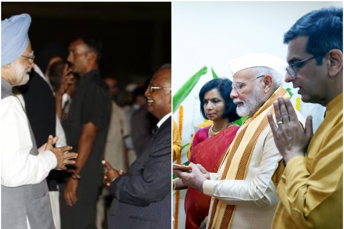 BJP’s Throwback Iftar Photo Starts Secularism Debate After Row Over PM Modi’s Ganpati Puja Visit To CJI House