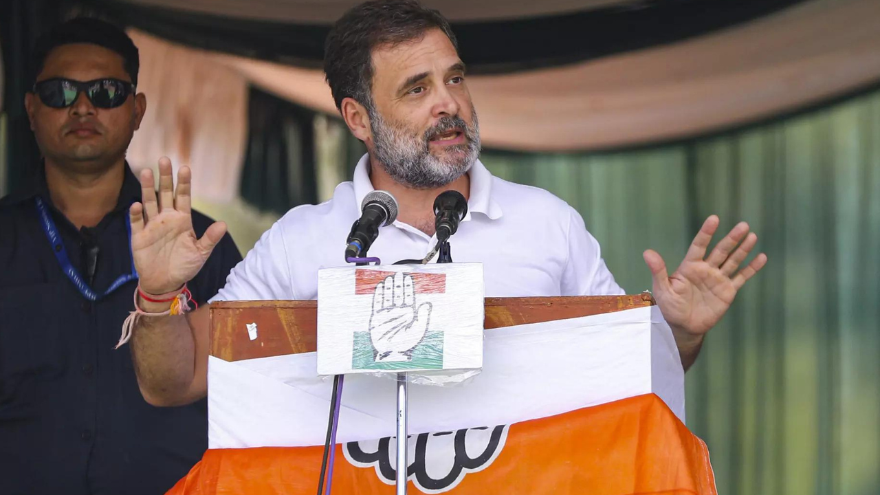 ‘Snatching money to … ‘: Rahul Gandhi’s ‘Raja’ jibe at J&K LG Manoj Sinha