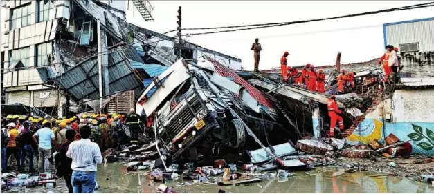 Lucknow building collapse: Chain of truck collisions may have triggered tragedy