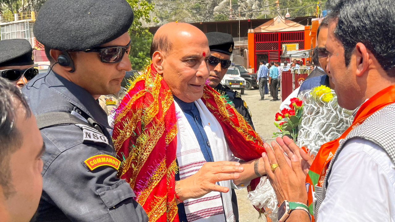 ‘PoK residents should join India, unlike Pakistan we … ‘: Rajnath Singh in J&K
