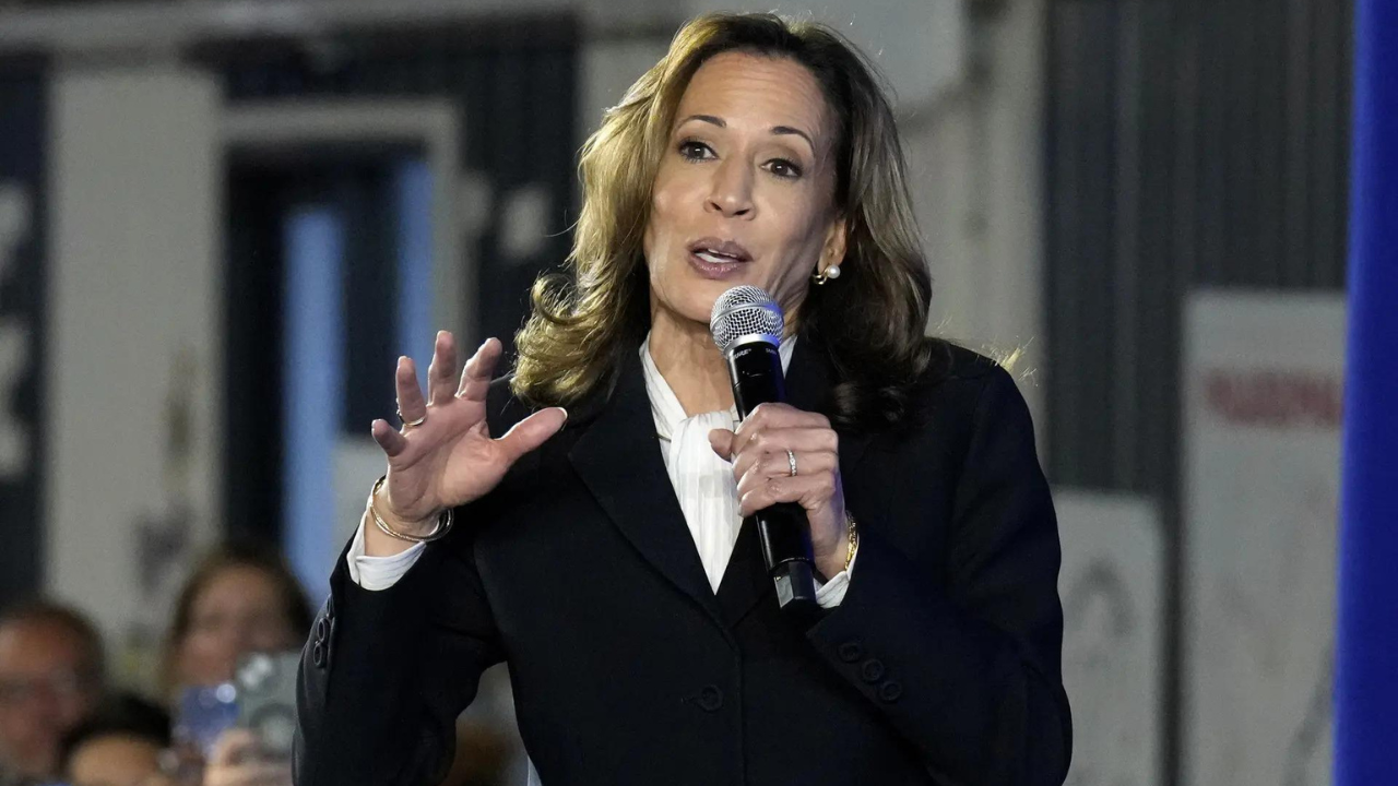 Harris emerges unscathed from debate, dancing around her flip-flops