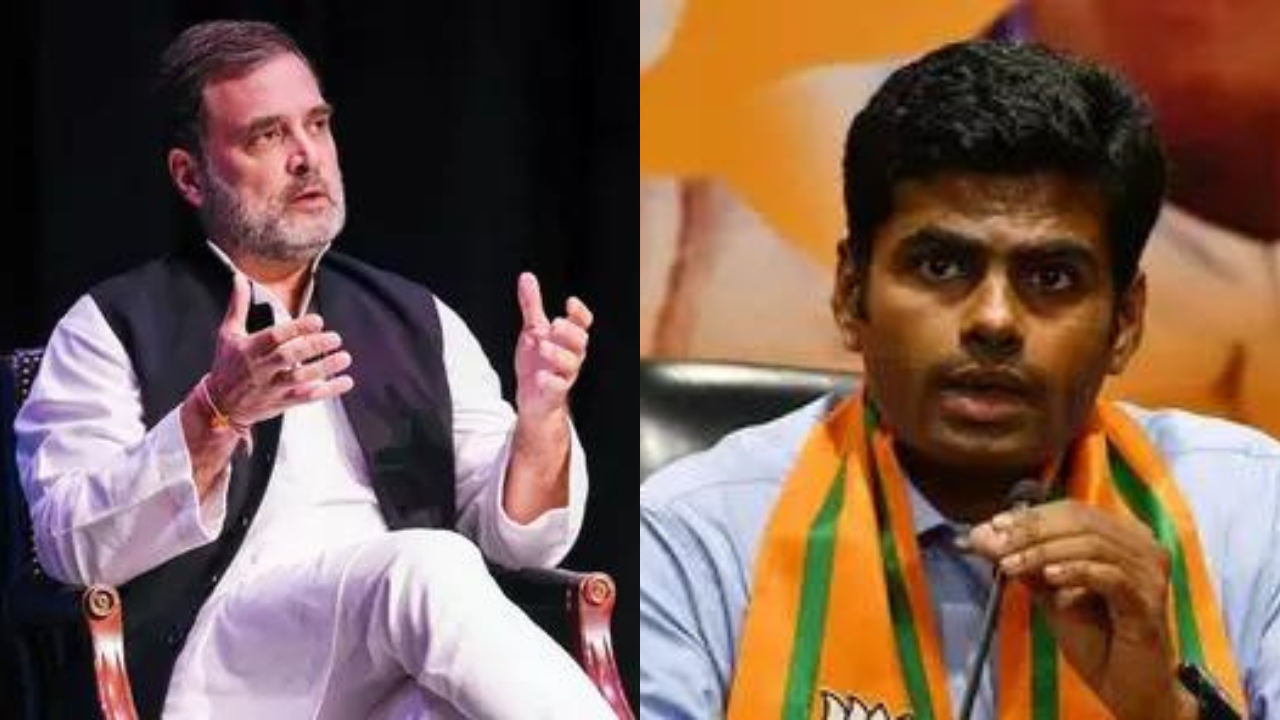 Annapoorna video row: Rahul attacks Centre; Annamalai apologises