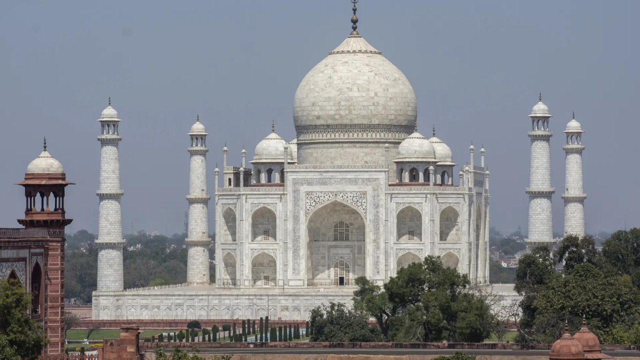 ‘Water reached tomb of Shahjahan’: After heavy rain, leaking from Taj Mahal’s dome