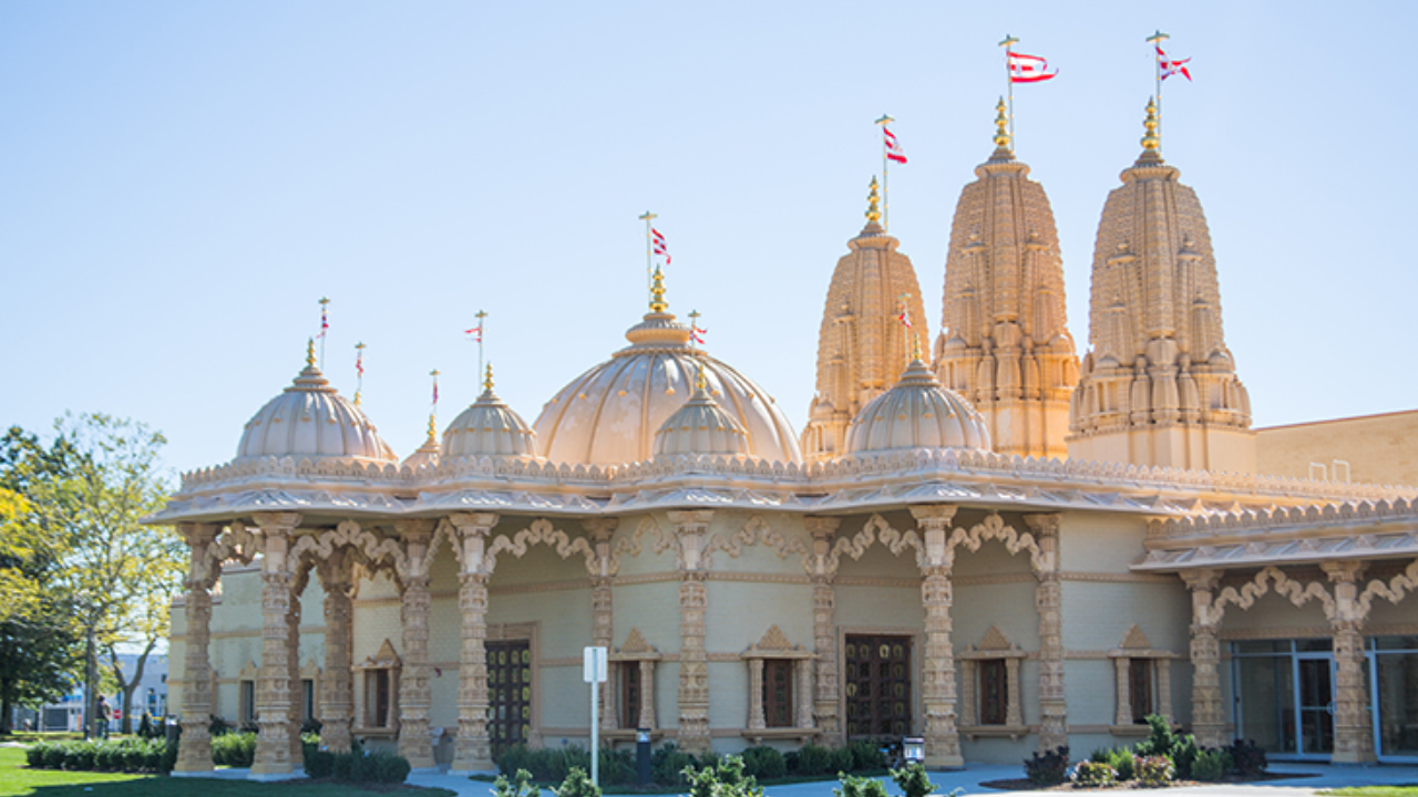 BAPS swaminarayan temple vandalised in New York; ‘unacceptable’, says Indian consulate