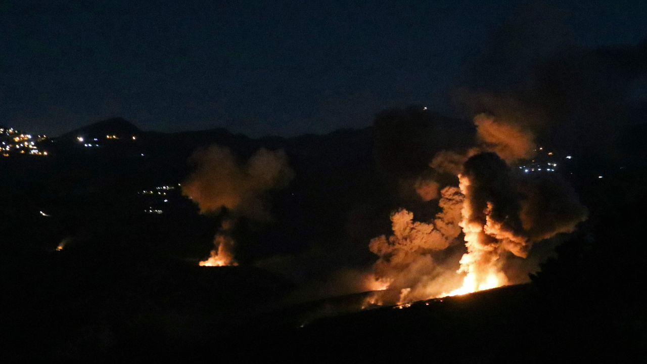 30 launchers, 150 nests hit: Footage shows Israeli strikes on Hezbollah
