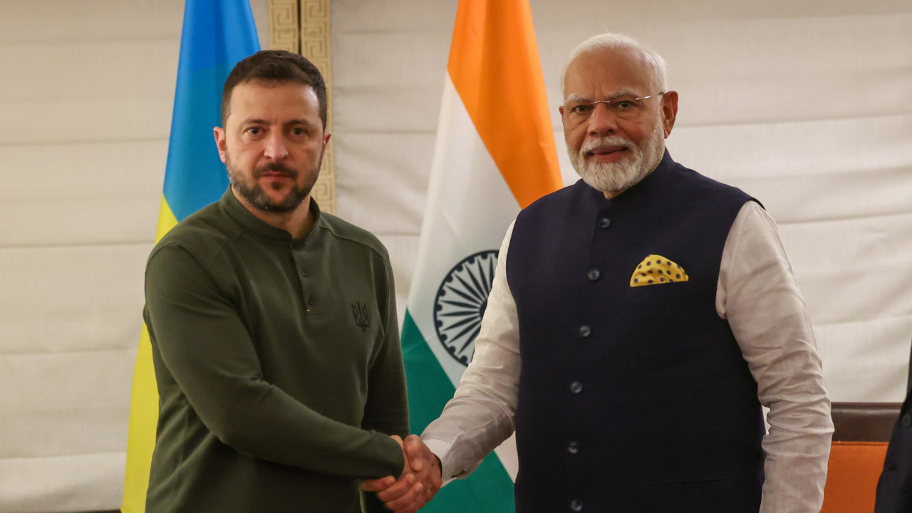 PM Modi meets Ukraine prez, reaffirms India’s support for peaceful resolution