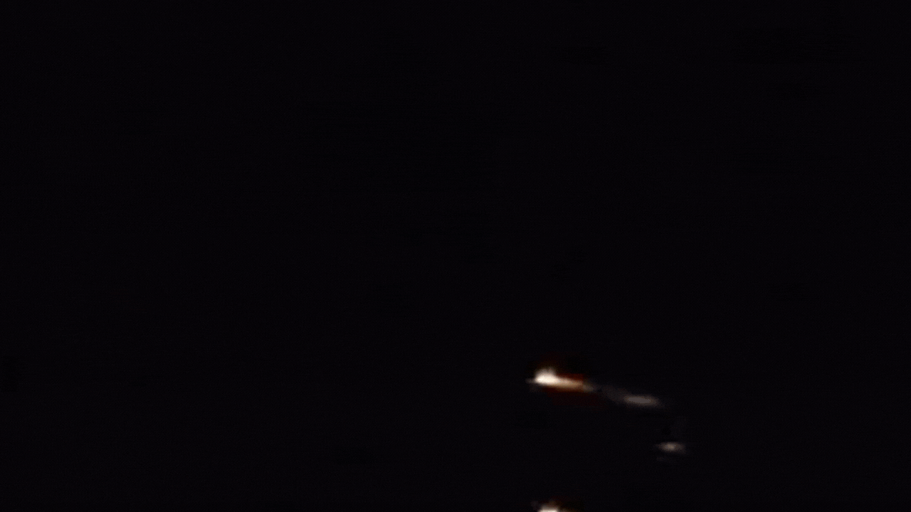 Footage shows Israel intercepting Yemen missile with the ‘arrow’ amid sirens