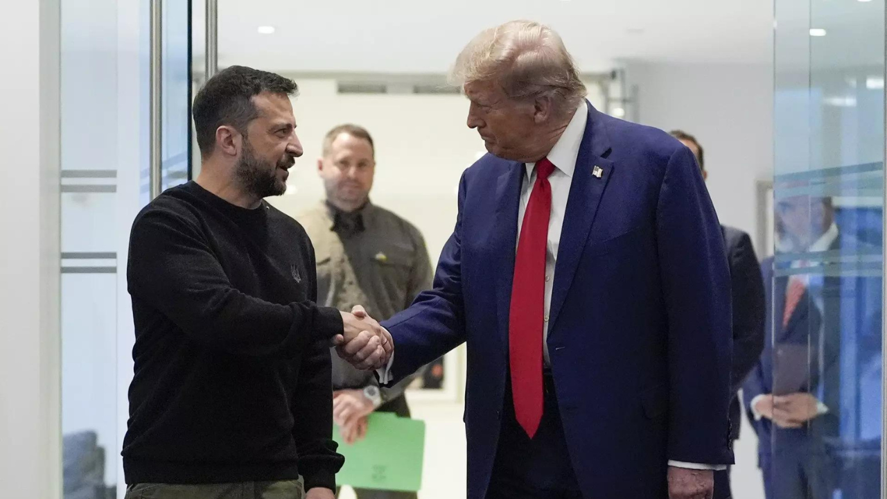 ‘We share a common view on Russia-Ukraine war’: Zelenskyy meets Trump in New York