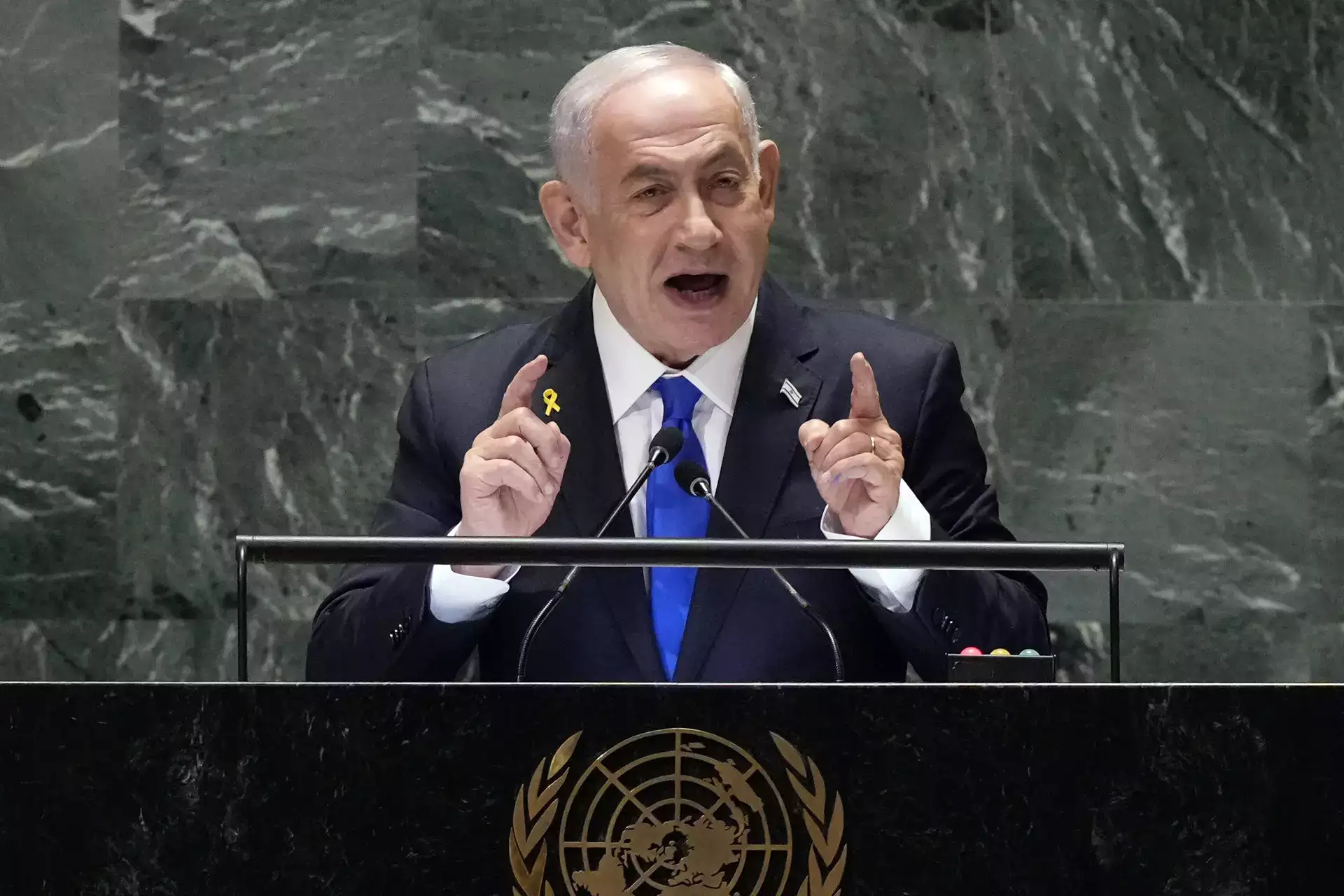 ‘If you strike us …’: Israeli PM Netanyahu gives fiery speech in UN