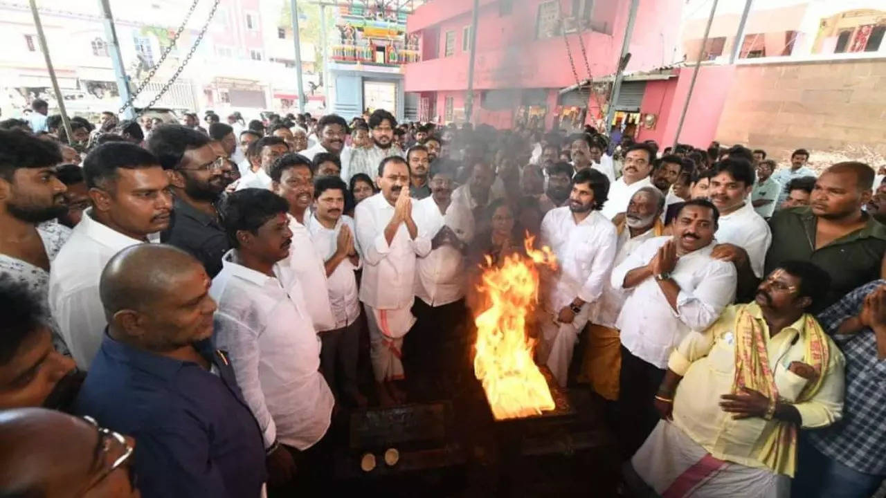 Laddu controversy: YSRCP performs purification rituals at temples across Andhra