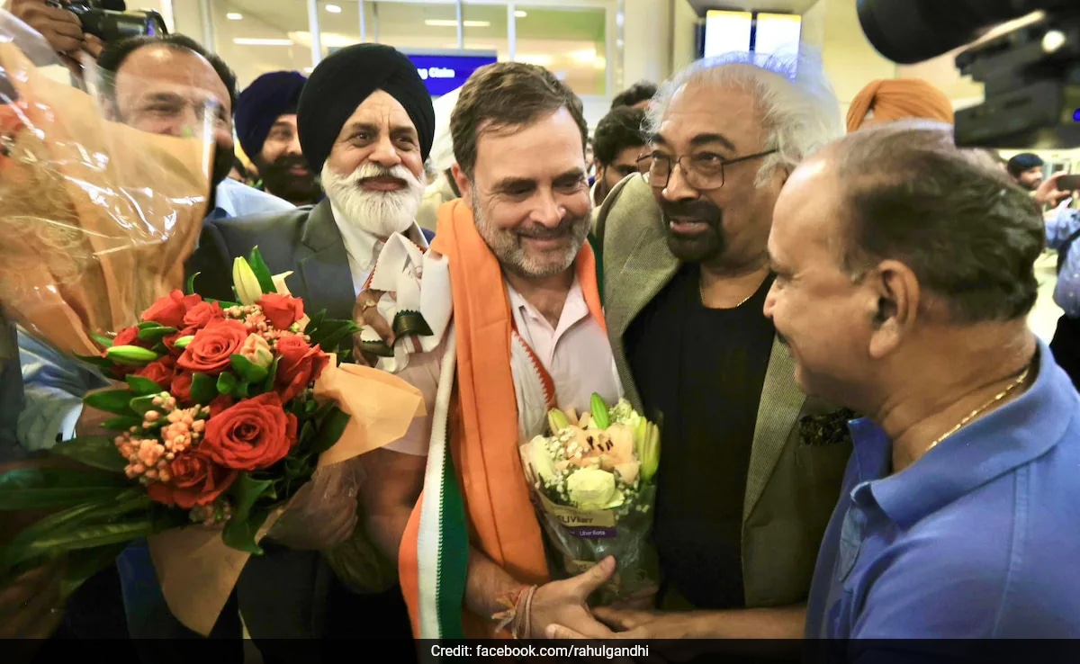 “Truly Delighted”: Rahul Gandhi Gets Warm Welcome In US