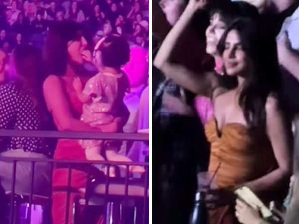 Priyanka Chopra Jonas and Nick Jonas share sweet moments at recent concert