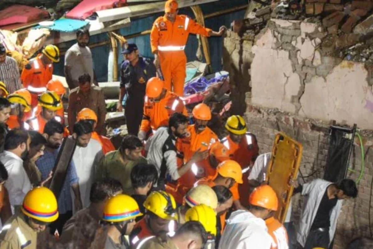 9 Killed After House Collapses In UP’s Meerut, Rescue Ops On As Many Feared Trapped