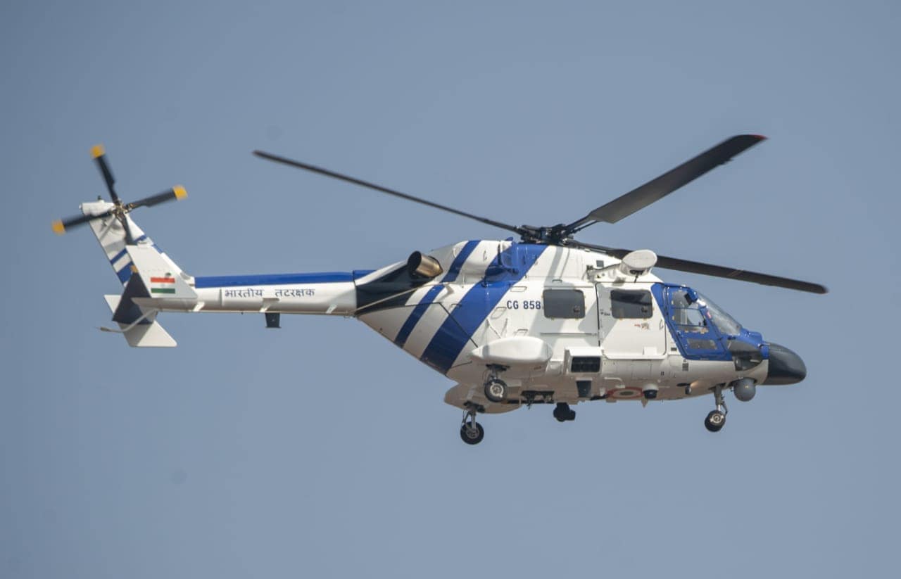 3 Coast Guard Crew Missing As Chopper Makes “Hard” Landing In Arabian Sea