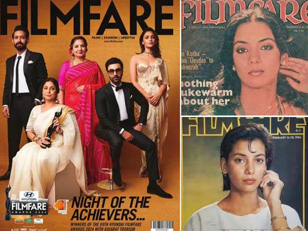 Birthday Special: Shabana Azmis iconic Filmfare covers over the years