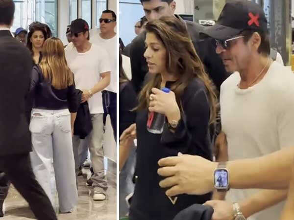 Shah Rukh Khan opts for a classic combo in Abu Dhabi