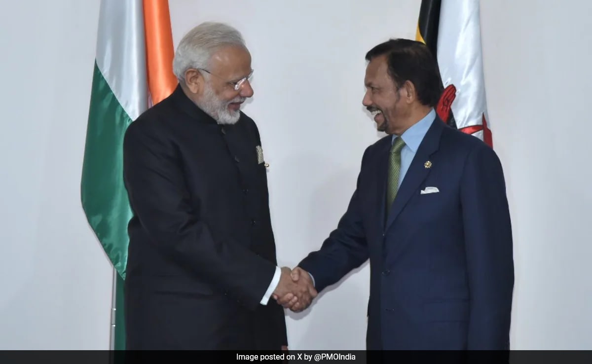 PM Modi To Dine At Brunei Sultan’s Luxury Palace On Day 2 Of State Visit