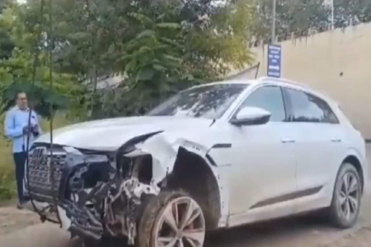 Maharashtra BJP Chief Son Sanket’s Luxury Car Hits Several Vehicles in Nagpur; Driver Detained