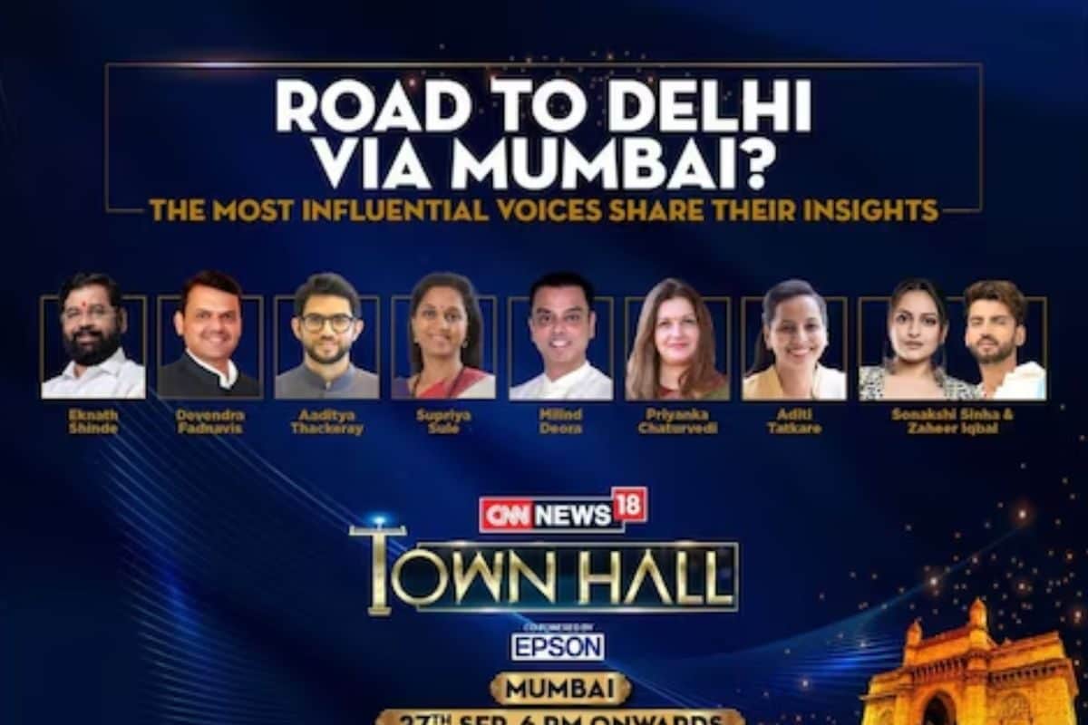 CNN-News18 Townhall 2024 LIVE: Shiv Sena’s Milind Deora Attacks Uddhav Faction, Speaks On Development Of Mumbai