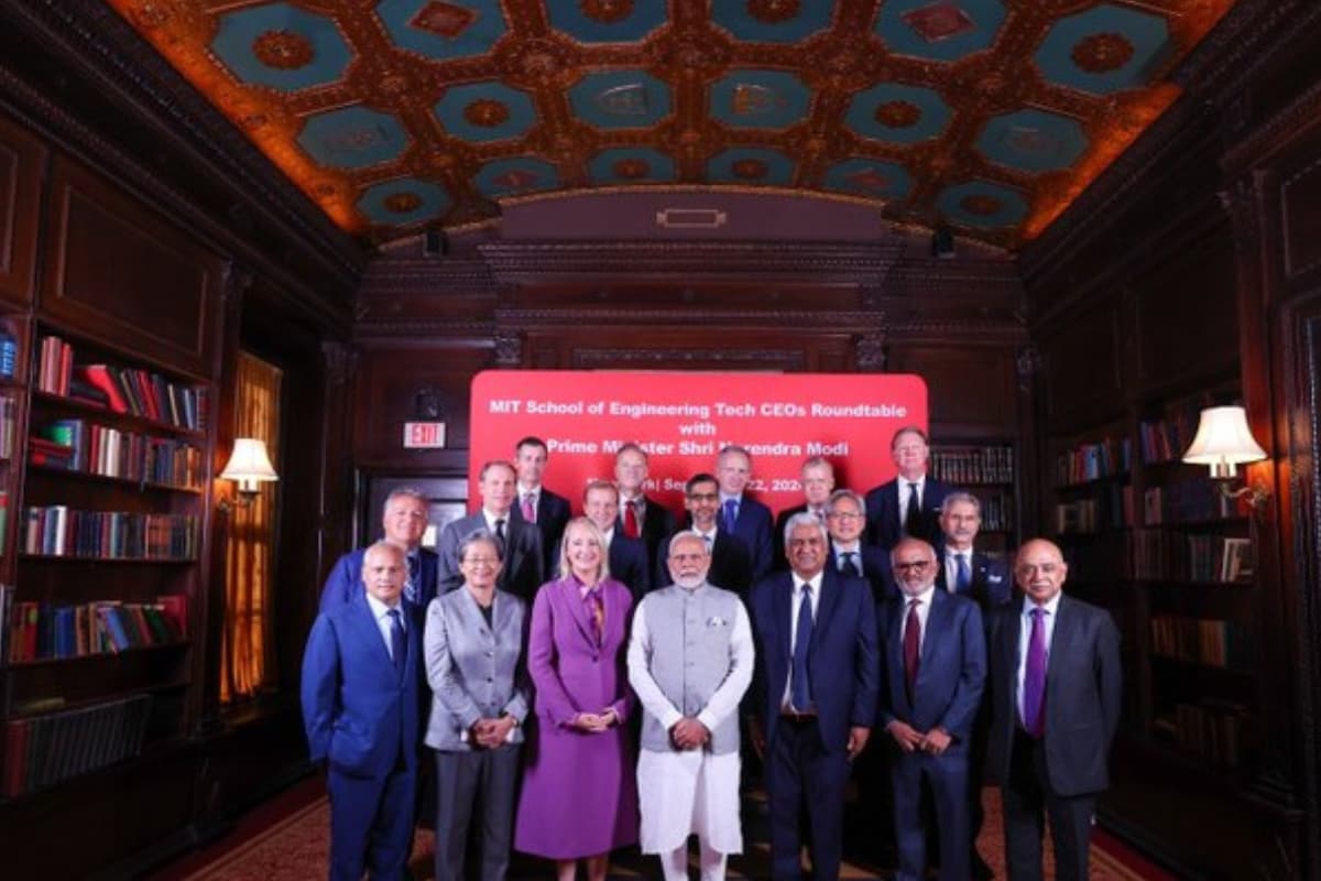At Roundtable With Top US CEOs In New York, PM Modi Bats For India As ‘Evolving Global Tech Landscape’