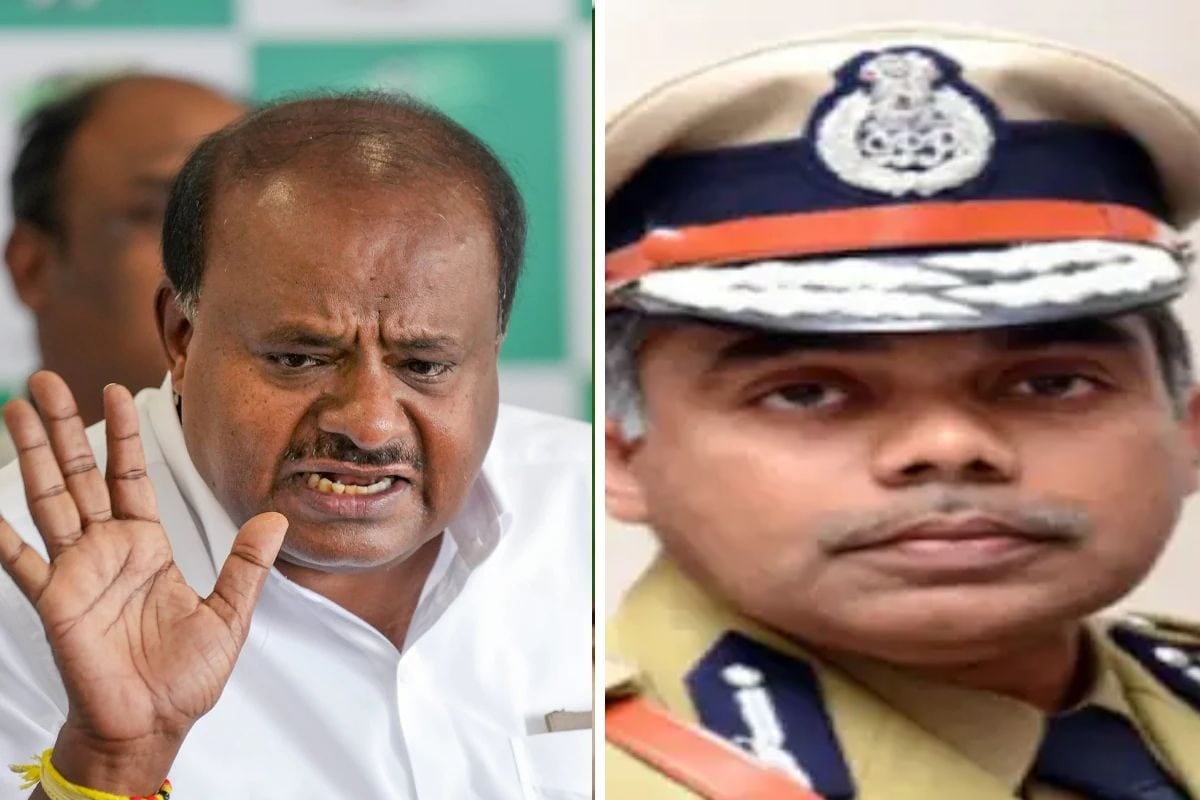 Kumaraswamy Calls Karnataka Lokayukta ADGP Chandrashekhar ‘Corrupt’; He Replies, ‘Never Wrestle With Pigs’
