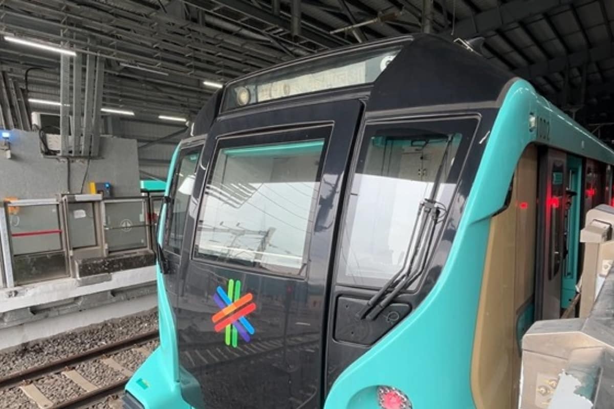 First Look Of Mumbai Metro’s Aqua Line Unveiled, Likely To Open In October | Photos
