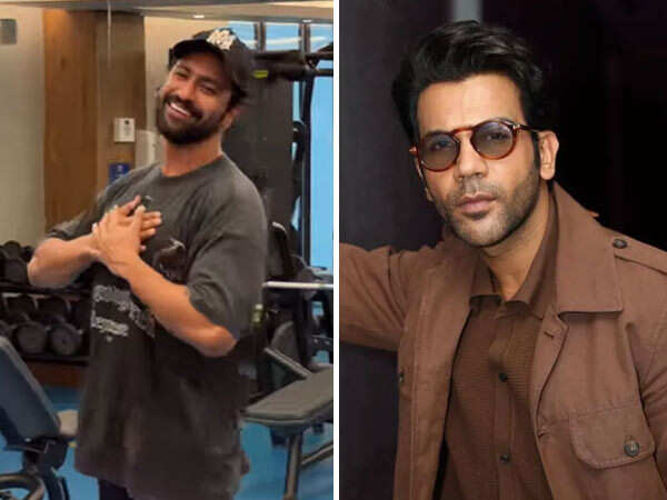 Watch Vicky Kaushalâs âœpookieâ workout video Rajkummar Rao reacts