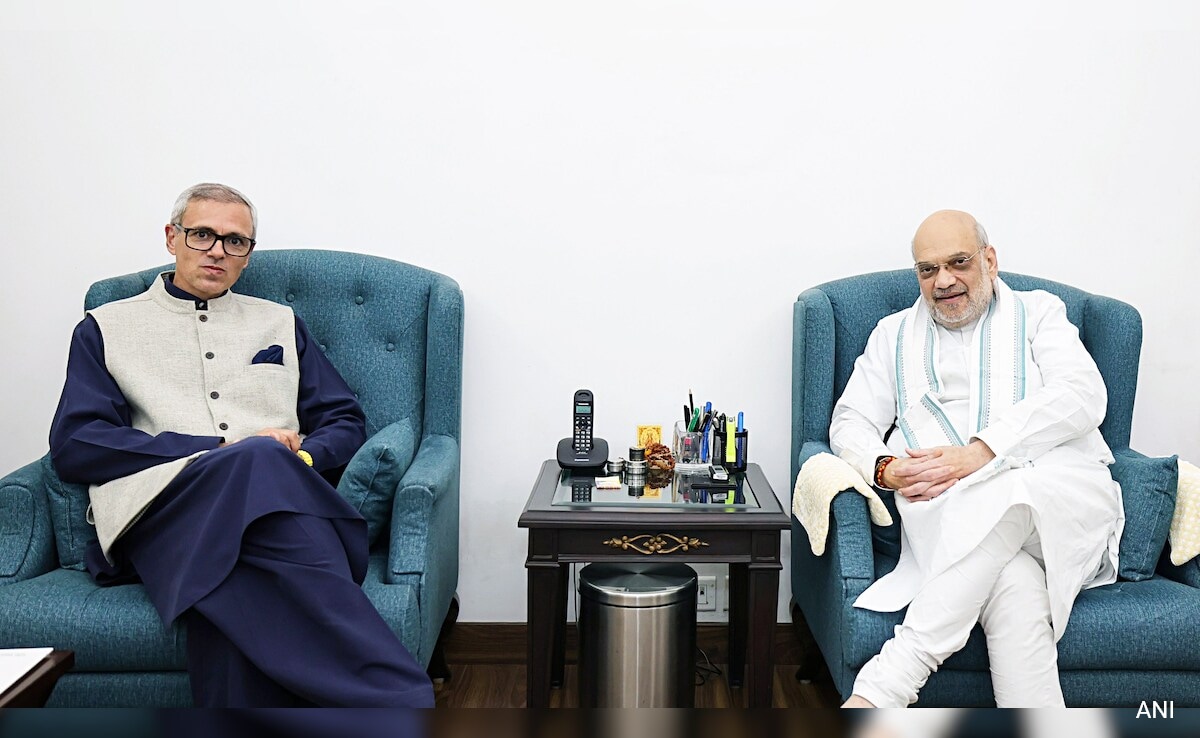 Amit Shah, Omar Abdullah Meet, Home Minister Assures J&K Statehood: Sources