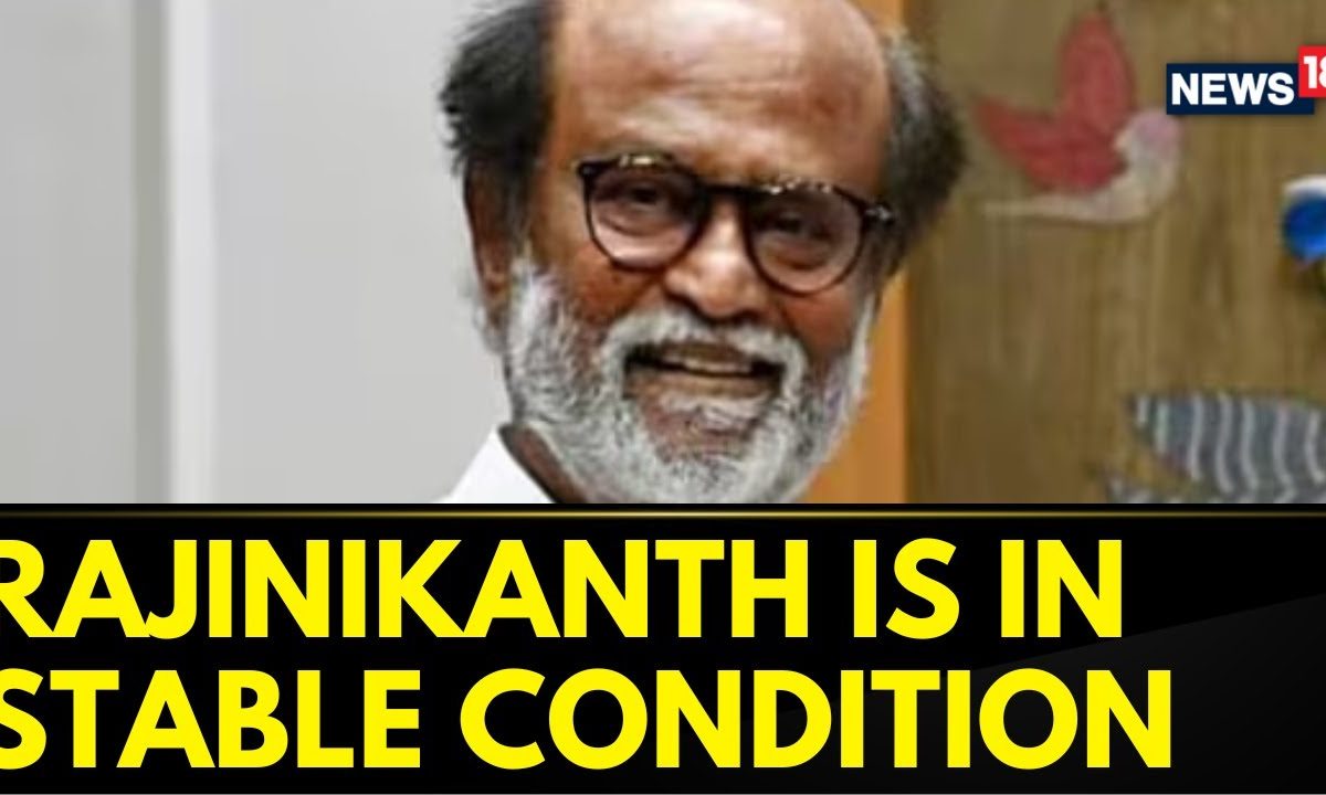 Superstar Rajinikanth Is Stable And Recovering After Undergoing An Elective Procedure | English News