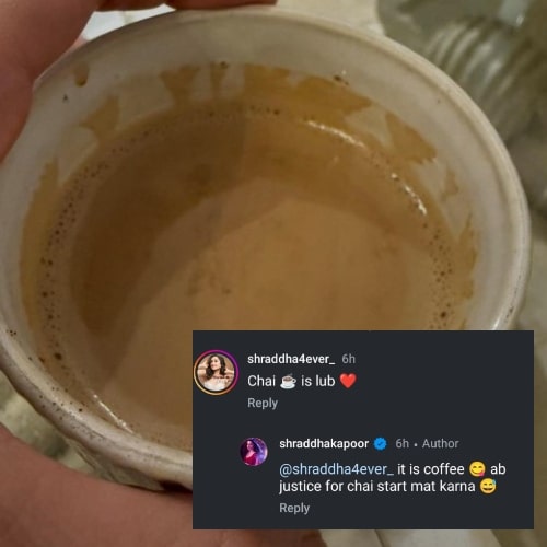 Stree 2 actor Shraddha Kapoor’s endearing chai vs coffee banter with fan on her latest post will drive away your Monday blues