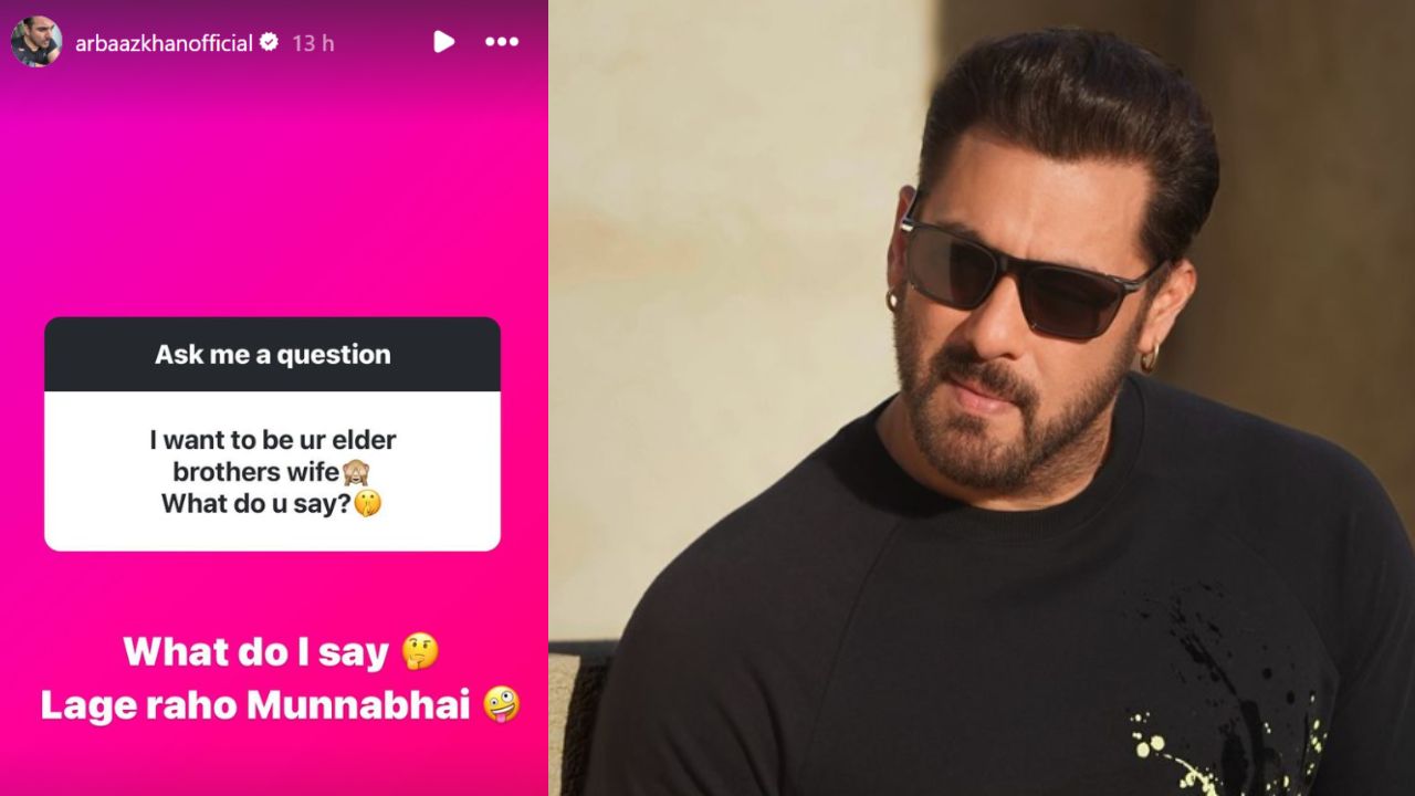 Salman Khan’s brother Arbaaz Khan gives SAVAGE reply to female fan wanting to be superstar’s wife and it has us in splits