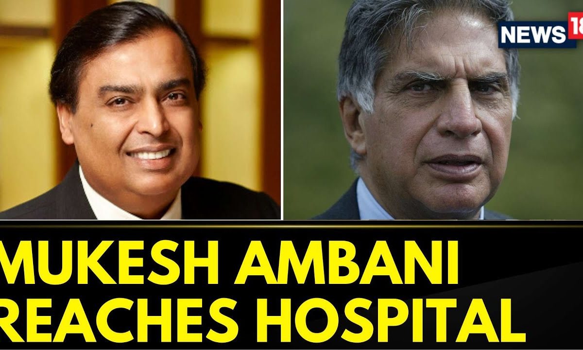 Ratan Tata News | Mukesh Ambani Reaches Mumbai’s Breach Candy Hospital | Ratan Tata Passes Away