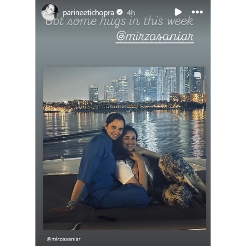 Parineeti Chopra is all smiles as she ‘got some hugs’ from bestie Sania Mirza; see PIC