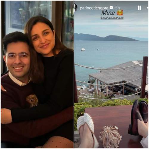 Parineeti Chopra calls hubby Raghav Chadha ‘mine’ as they enjoy seaside moment at a wedding in Turkey; PIC