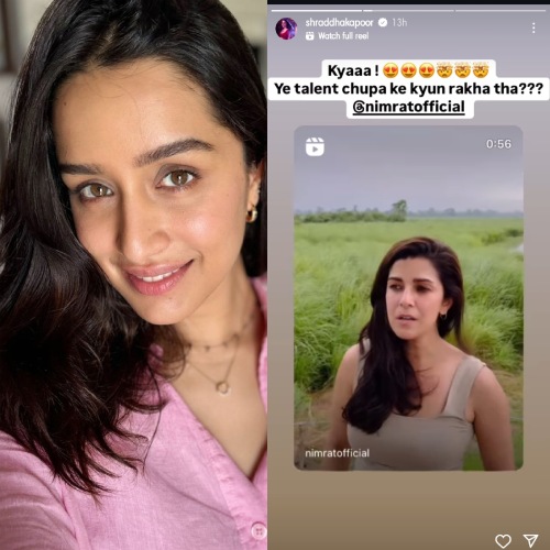 Shraddha Kapoor is mesmerized by Nimrat Kaur’s hidden singing talent; wants Airlift actress to ‘sing more’