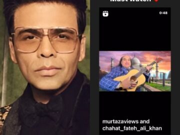 Karan Johar gives shoutout to Pakistani singer Chahat Fateh Ali Khan’s version of Tauba Tauba; Karan Aujla’s reaction leaves fans in splits