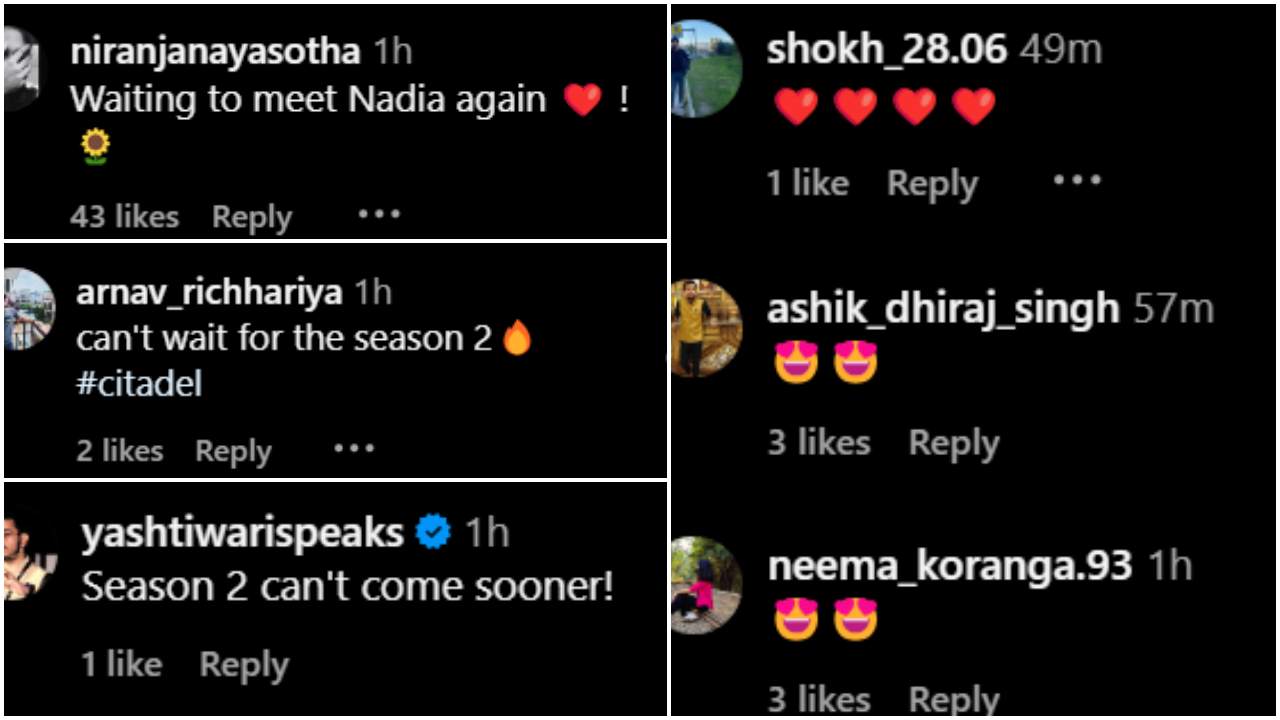 Citadel star Priyanka Chopra drops GRWM glimpse from the ‘day in the life of Nadia’; fan says ‘Can’t wait for season 2’