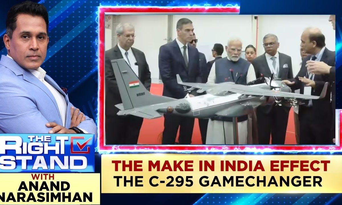 PM Modi And Spain PM Sanchez Inaugurate India’s First Private Military Aircraft Plant In Vadodara