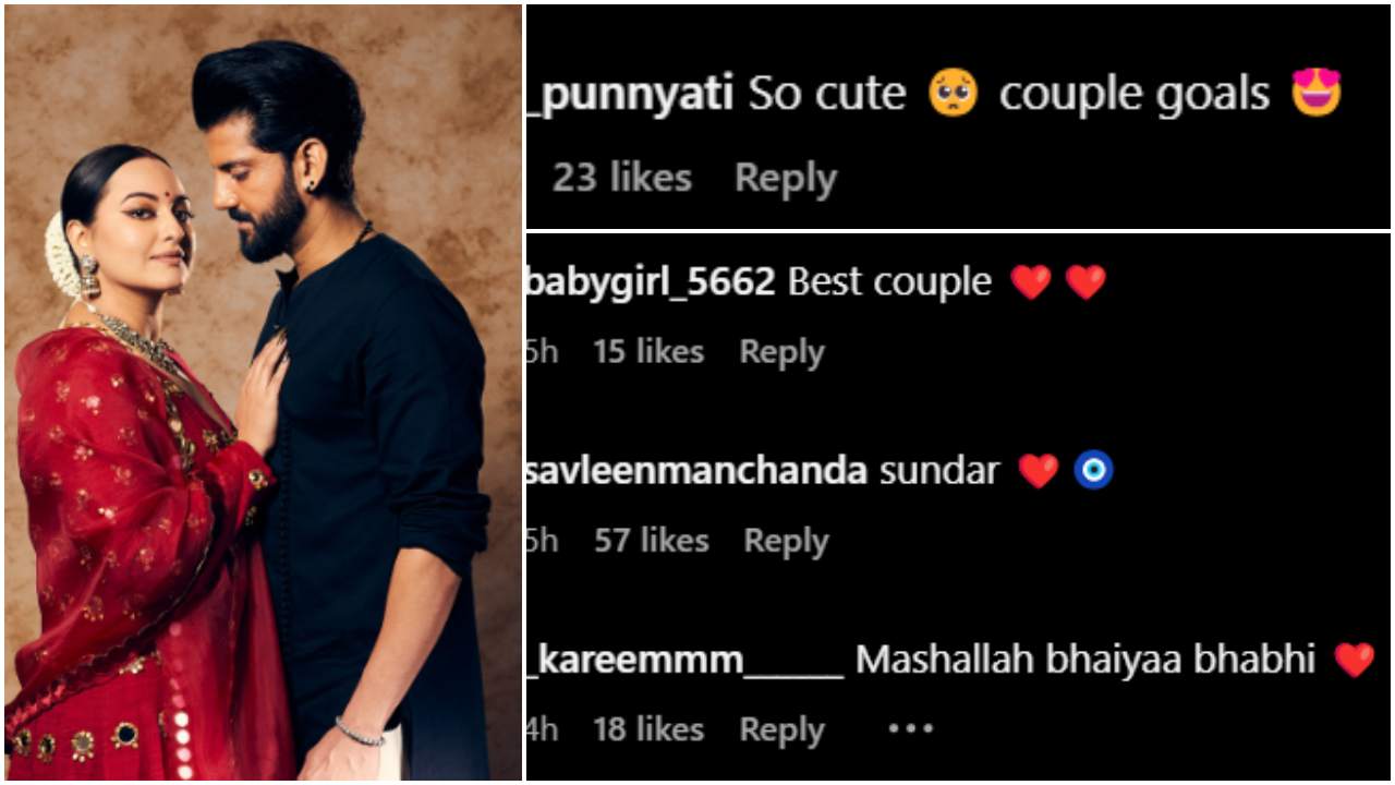 Sonakshi Sinha and Zaheer Iqbal channel their inner Laila Majnu in latest PICS and we can’t get enough of it