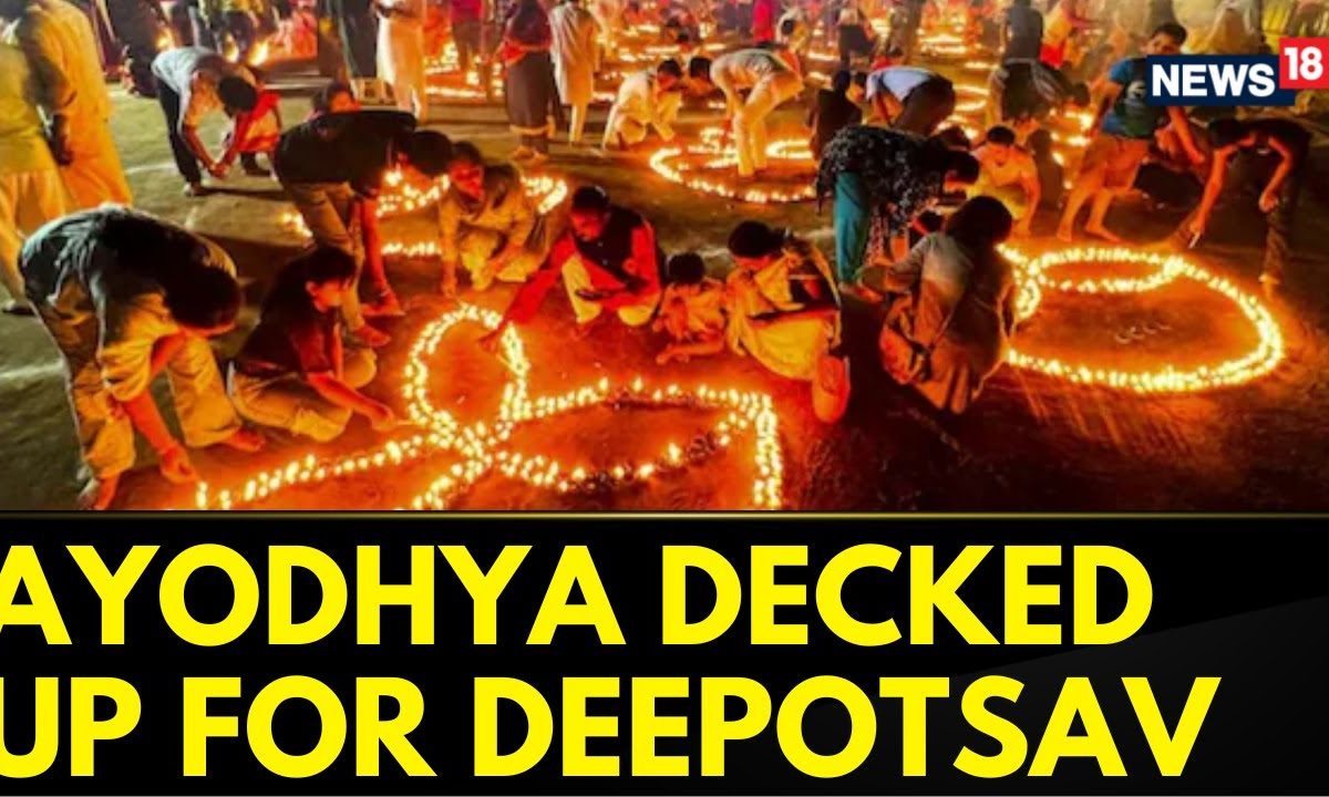 Ayodhya Deepotsav 2024 | Ram Nagri Ayodhya All Decked Up For Deepotsav | Diwali 2024 | News18