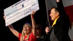 Musk is giving some US voters $1m. Is it legal?
