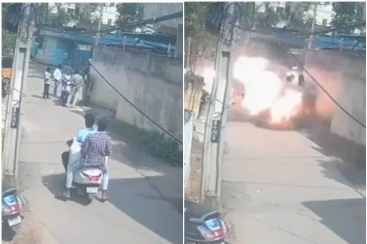 Andhra: Two-Wheeler Carrying ‘Onion Bomb’ Falls On Road, Explodes; One Dead