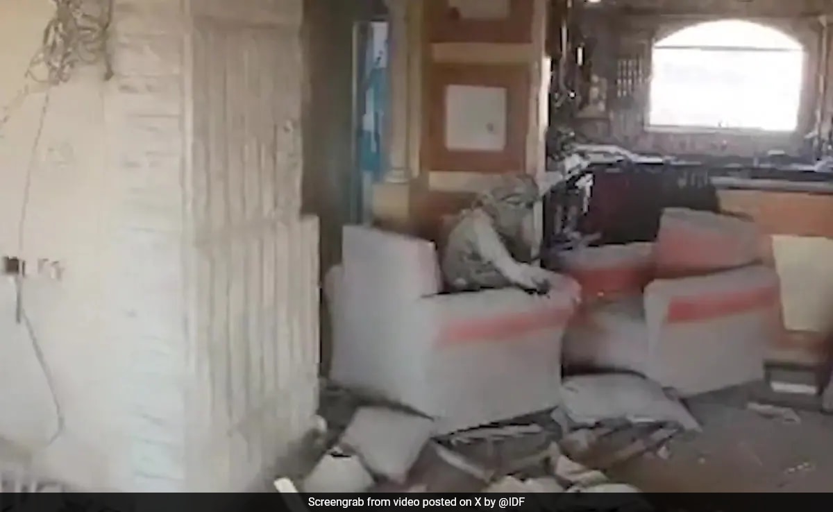 Drone Footage Of Hamas Chief Yahya Sinwar’s Last Moments Released By Israel