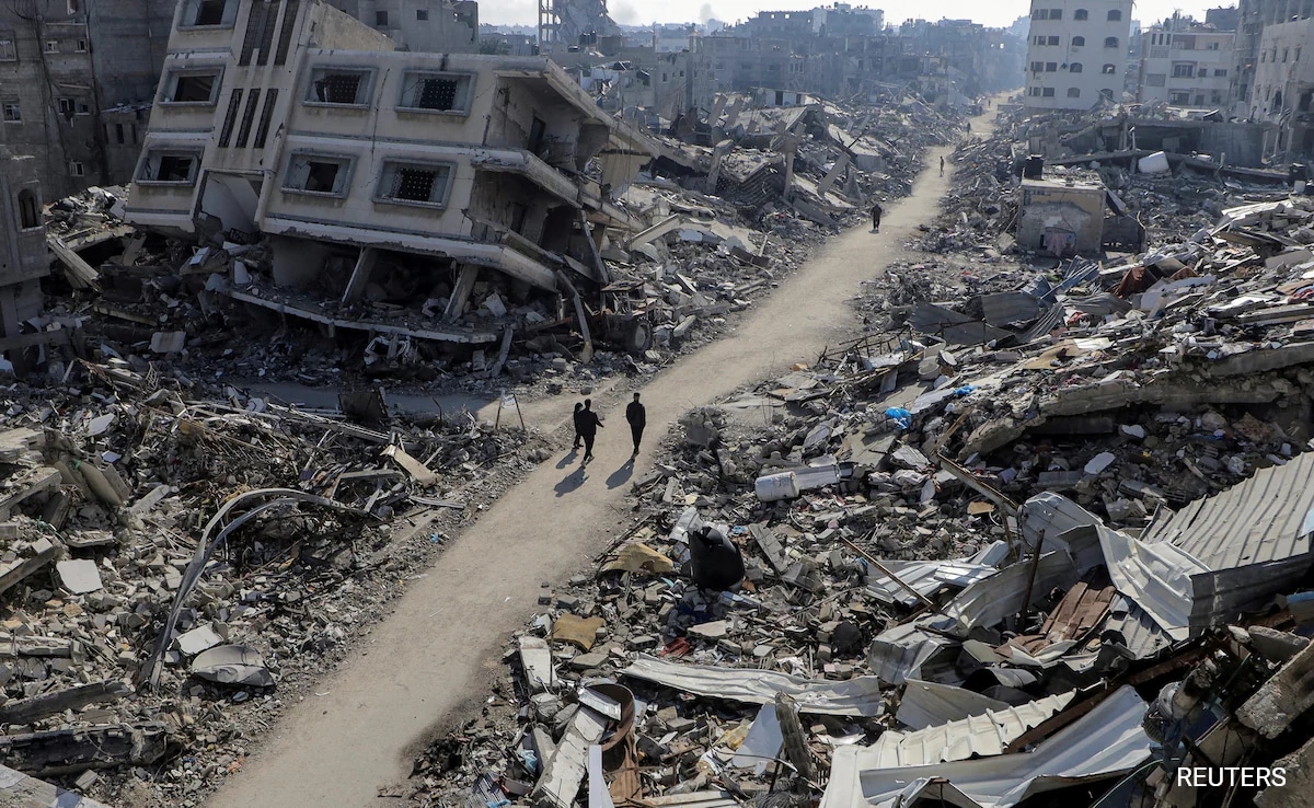 Satellite Images Show How Gaza Was Reduced To Rubble In A Year