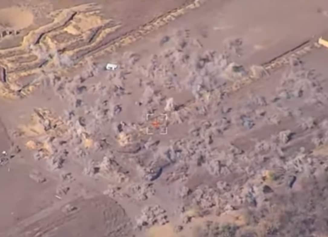 A Ukraine Drone Hovered Over Russian Troops. Then A Rocket Rained Fire