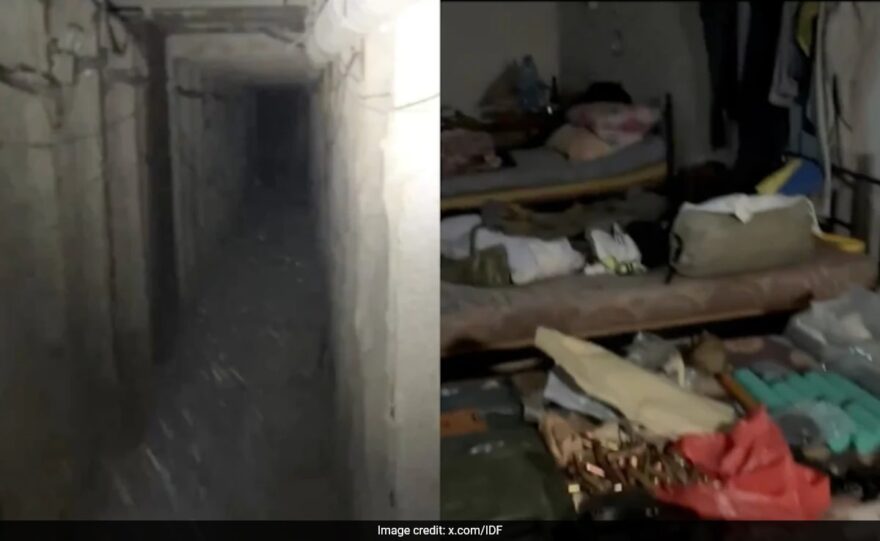 “Nothing Like We Saw In Gaza”: Israel Shares Video Of Hezbollah Tunnel