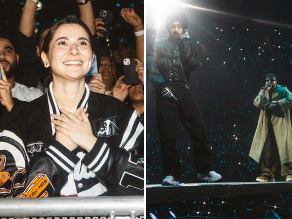 Badshah Hania Aamirs unmissable appearance at Diljit Dosanjhs concert