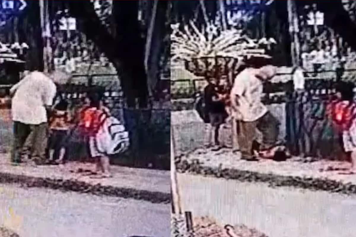 Mohali Man Caught on Camera Thrashing 5-Year-Old, Standing on His Chest for Imitating a Dog’s Bark