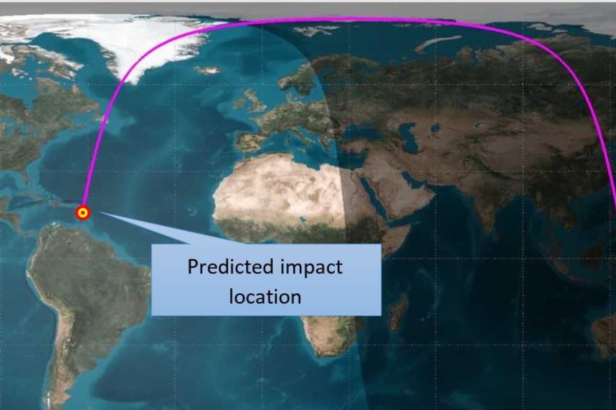 ISRO’s PSLV Upper-Stage Safely Plunges into North Atlantic Ocean 8 Years After Successful Launch
