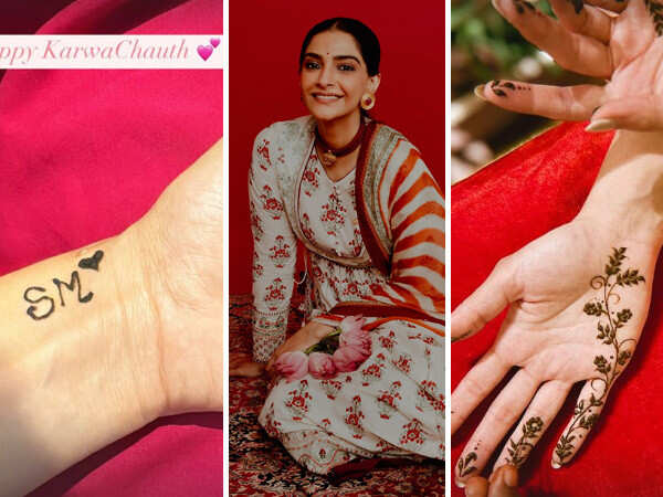 Bollywood celebs flaunt Mehendi on Karva Chauth